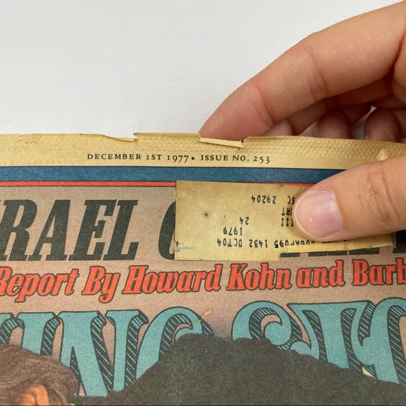 Vintage Rolling Stone Magazine 1977 Steve Martin December 1 - Picture 2 of 5